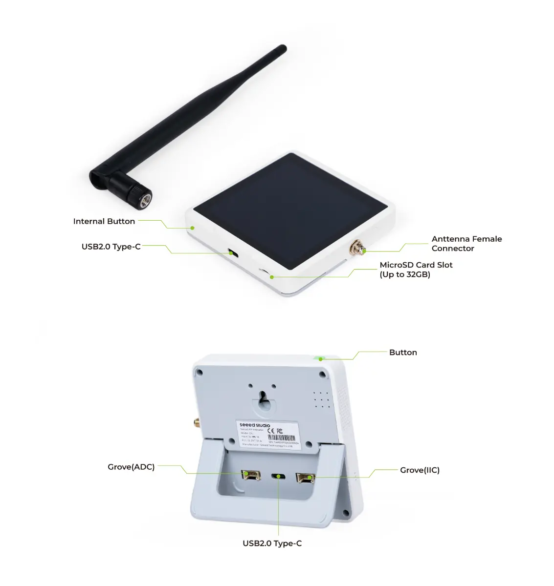 SenseCAP Indicator Hardware Overview